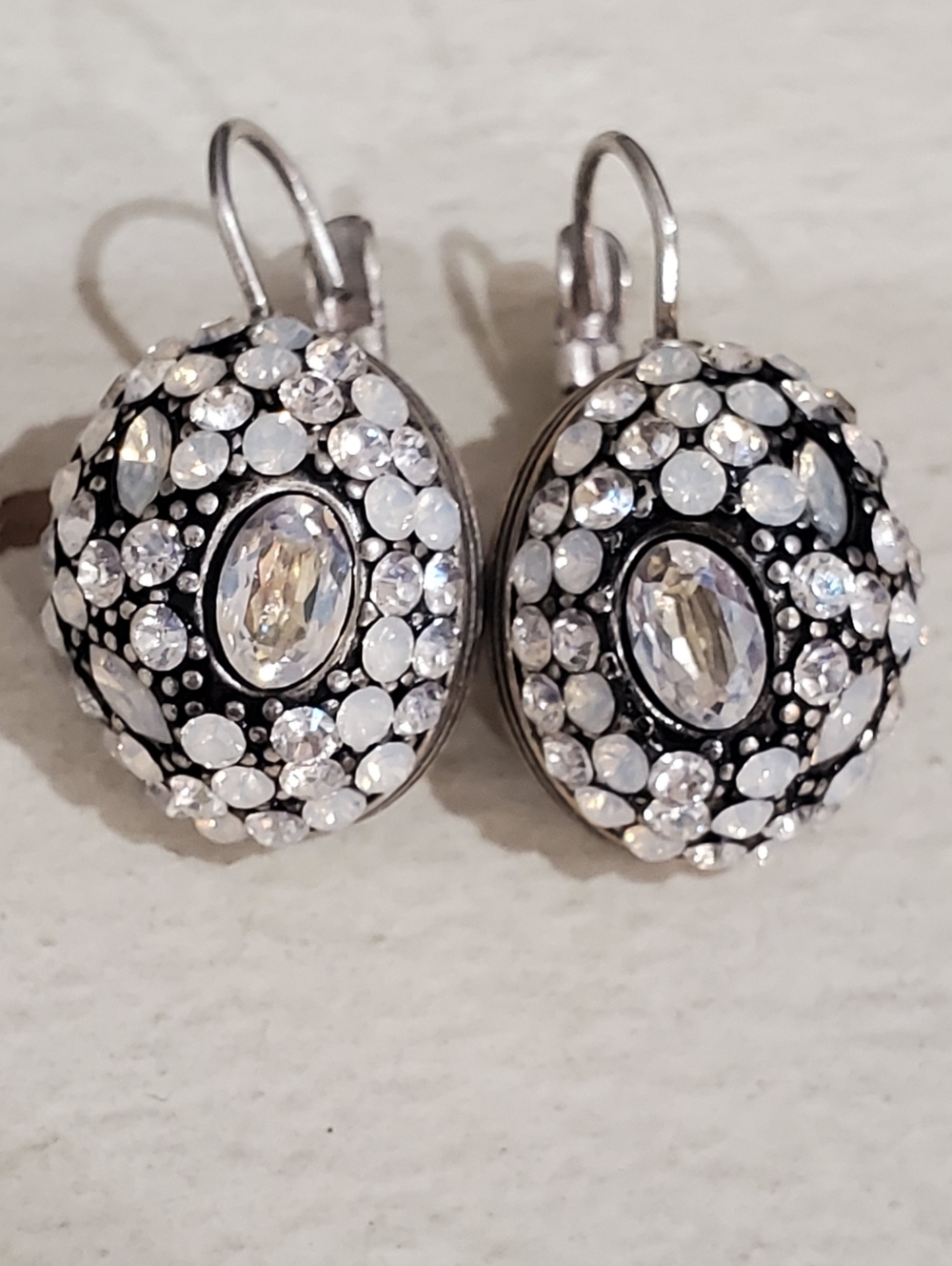 💥SALE💥💎Brighton Crystal Voyage Earrings🌟 - Picture 3 of 6
